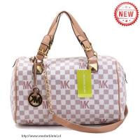 michael kors monogram signature vanille pvc groot roze boekentassen Tassen Winkel 9w1b0163